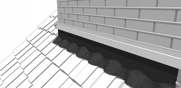 ЛЕНТА ДЛЯ ОБРАБОТКИ ДЫМОХОДА 290мм ДЛЯ ОБРАБОТКИ ДЫМОХОДА 5mb КОРИЧНЕВАЯ RAL8017 3D