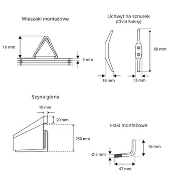 Римская штора, бамбуковая штора на окно 140х160 см CHERRY