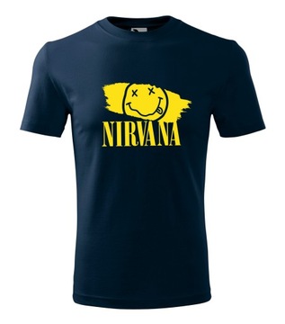 Koszulka T-shirt NIRVANA NIRWANA męska