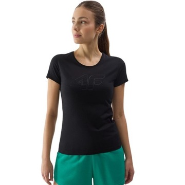 ЖЕНСКАЯ ФУТБОЛКА 4F СПОРТИВНАЯ ПОВСЕДНЕВНАЯ ФУТБОЛКА