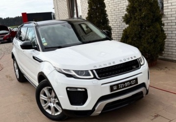 Land Rover Range Rover Evoque I SUV 5d Facelifting 2.0D TD4 150KM 2017 Land Rover Range Rover Evoque 2.0 Diesel 150KM, zdjęcie 3