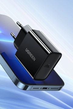 Зарядное устройство UGREEN PD 20 Вт, быстрое зарядное устройство USB типа C для iPhone 14 13 Fast 4.0 3