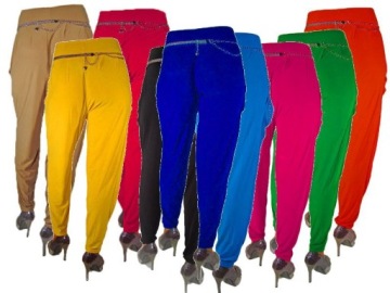 BAGGY SPODNIE HAREMY ITALY ALLADYNY PUMPY SUŁTANKI