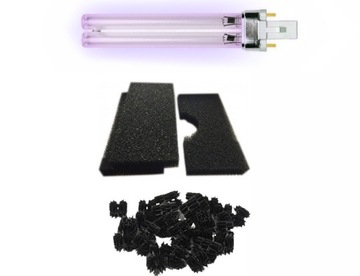 КОМПЛЕКТ C-фильтр + УФ-ЛАМПА + НАСОС 6000 + ШЛАНГ + КРАСКА