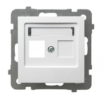 OBUDOWA GNIAZDA KEYSTONE x1 Ospel AS GPK-1G/P/00