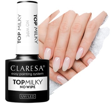 CLARESA TOP MILKY NO WIPE MLECZNY TOP HYBRYDOWY