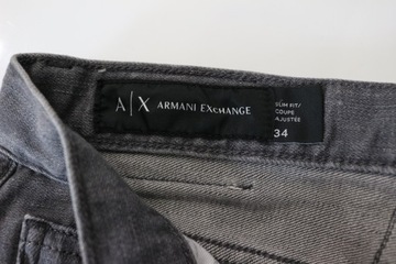 Armani Exchange spodnie Slim rozm 34-32 pas 92 cm