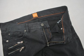 z Spodnie jeans Hugo Boss 32/30 zamki Skinny z USA