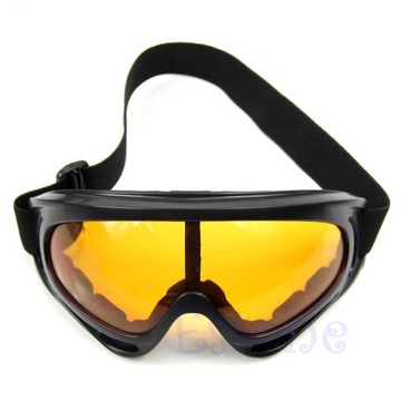 Nowe snowboardowe okulary niekurzące się motocyklo