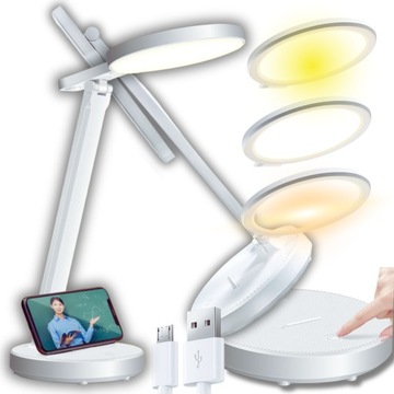 LAMPKA BIURKOWA BIURKO LED NOCNA SZKOLNA DOTYKOWA
