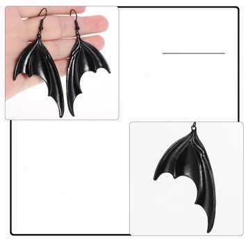 DEKOR VINTAGE Skrzydełka Nietoperza HALLOWEEN
