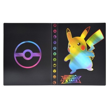 3D КАРТОЧКИ ПОКЕМОН 55 РАЗНОЦВЕТНЫХ ЧАСТЕЙ + БЕСПЛАТНЫЙ АЛЬБОМ