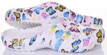 ЛЕГКИЕ ЖЕНСКИЕ ТАПОЧКИ ИЗ ПЕНЫ ДЛЯ ДОМА В САДУ, С ЗАКРЫТЫМ НОСКОМ