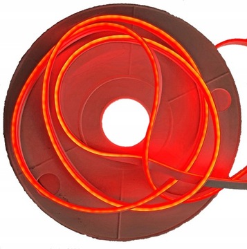 LED Neon Flex 8x16mm 24V CZERWONY 1m