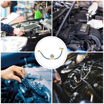 МНОГОФУНКЦИОНАЛЬНЫЙ ШЛАНГ ЗАПРАВКИ ХЛАДАГЕНТА R134A, МОНТАЖНАЯ ТРУБА