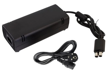ЗАРЯДНОЕ УСТРОЙСТВО MICROSOFT XBOX 360 SLIM БЛОК ПИТАНИЯ + КАБЕЛЬ