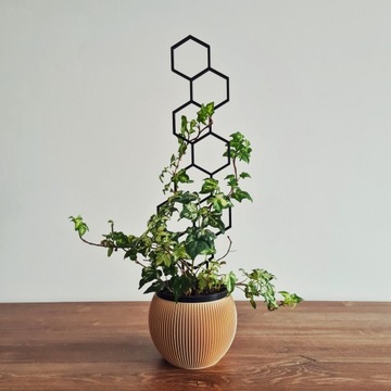 ОПОРА ЛЕСТНИЦЫ ДЛЯ ПЕРГОЛЫ ДЛЯ РАСТЕНИЙ - ЧЕРНАЯ XL 45см