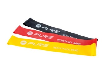 ZESTAW 3 GUM DO ĆWICZEŃ MINI BANDS FITNESS P2I