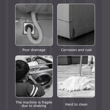 Основание стирально-сушильной машины с колесами