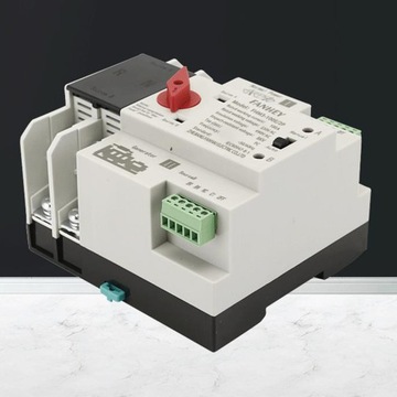 ДВОЙНОЙ АВТОМАТИЧЕСКИЙ ВЫКЛЮЧАТЕЛЬ ПИТАНИЯ ФОТОЭЛЬТАТИЧЕСКИЙ 100A AC 220V 2P