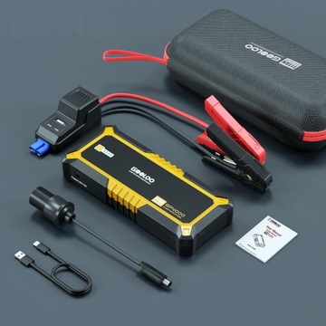 JUMP STARTER BOOSTER POWERBANK СТАРТЕРНОЕ УСТРОЙСТВО GOOLOO 4000A 26800 мАч