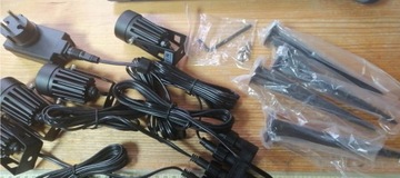 набор садовых светильников, 4 шт, BLACK NETWORK