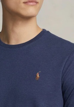 Koszulka z długim rękawem męska POLO RALPH LAUREN granatowa M