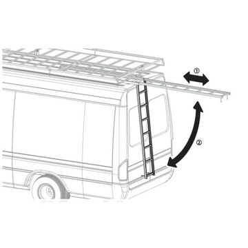 АЛЮМИНИЕВАЯ ЛЕСТНИЦА РАЗДВИЖНАЯ ПОД ПЛАТФОРМОЙ C-1 210см