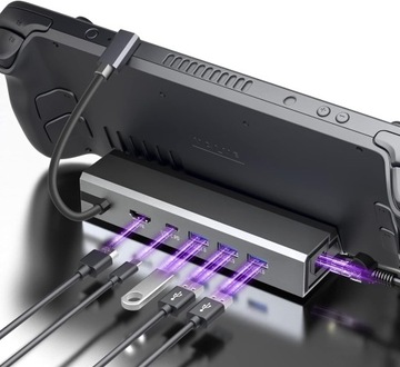 Док-станция JSAUX Steam Deck/ROG Ally 6 в 1