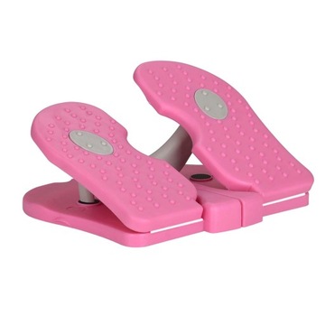 Mini Fitness Stepper Schody Stepper Climber Machine Ćwiczenia domowe Różowy
