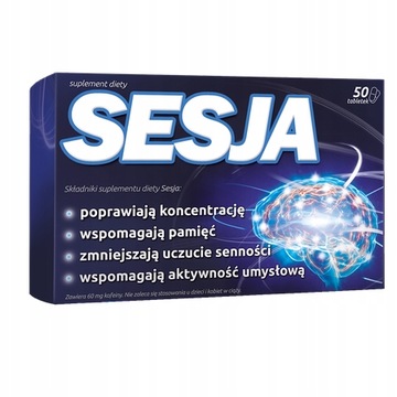 SESJA 50 tabl PAMIĘĆ KONCENTRACJA MATURA NAUKA
