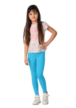 Legginsy dziecięce GETRY bawełniane TURKUS D1 110