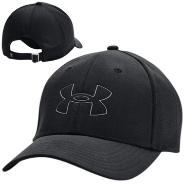 UNDER ARMOUR CZAPKA Z DASZKIEM MĘSKA BEJSBOLÓWKA SPORTOWA LOGO CAP DŻOKEJKA