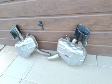 AUDI RS4 RS5 B9 8W0 ЛЕВЫЙ НАКОНЕЧНИК ВЫХЛОПА, Глушитель, ВЫХЛОПНАЯ НАКЛАДКА ЗАДНЕГО БАМПЕРА