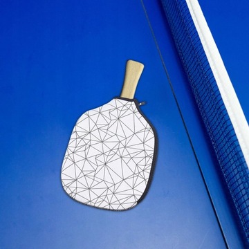 Крышка весла Pickleball с геометрическим узором