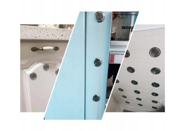 20 ШТ. КРУГЛЫЕ ОТВЕРСТИЯ ВЕНТИЛЯЦИОННОЙ РЕШЕТКИ