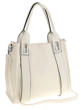 Maria C. Torebka Damska biała skóra ekologiczna MC634 white
