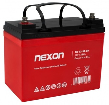 Akumulator Nexon Deep Cycle GEL 12V 38Ah