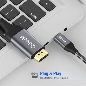 USB C — Displayport 3 м / USB Type C — кабель DP