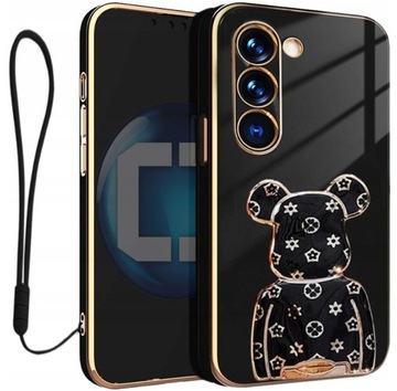 Etui Case obudowa do SAMSUNG A14 5G i A14 OXYGEN uchwyt BeaR + Smycz