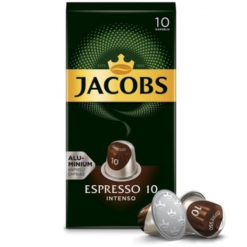Kapsułki Jacobs Espresso Intenso 10 do Nespresso(r)* 10szt