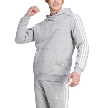 ND05_B22935-M IJ6474 Bluza męska adidas Essentials Fleece 3-Stripes Hoodie