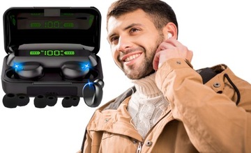 НАУШНИКИ ПРЕМИУМ BLUETOOTH 5.1 БЕСПРОВОДНОЙ ЧЕХОЛ ДЛЯ POWERBANK XXXL Vip
