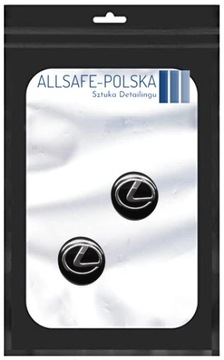 2x Emblemat Logo kluczyk LEXUS 14mm| JAKOŚĆ | AS