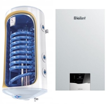 Vaillant Kocioł VC 15CS/1-5(N-PL)+Zasobnik wiszący BiLight 100l Tesy+Prawy