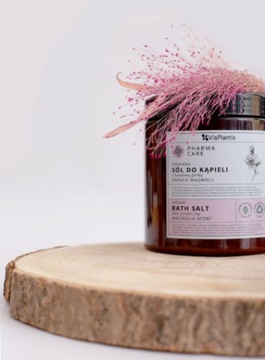 VIS PLANTIS СОЛЬ ДЛЯ ВАНН 800г С ФИОЛЕТОВОЙ ГЛИНОЙ, АРОМАТОМ МАГНОЛИИ