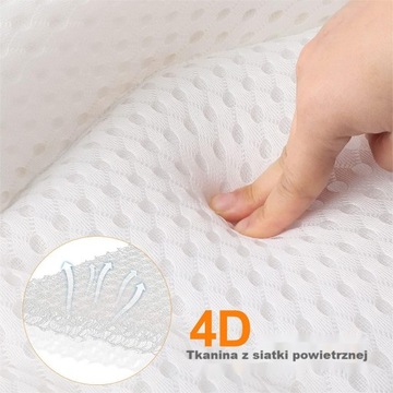 Эргономичная подушка для ванны.Дышащая.