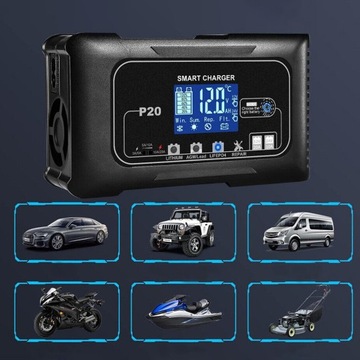 ЗАРЯДНОЕ УСТРОЙСТВО ВЫПРЯМИТЕЛЬНОЕ P20 АККУМУЛЯТОРЫ 12В 24В 20А