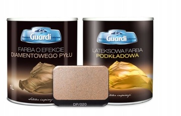 Farba o efekcie diamentowego pyłu 1Lfar.+1Lp.DP020