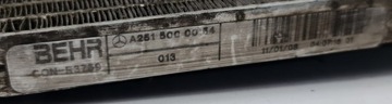 CHLADIČ KLIMATIZACE MERCEDES R-KL W251